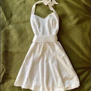 White House Black Market Halter Dress